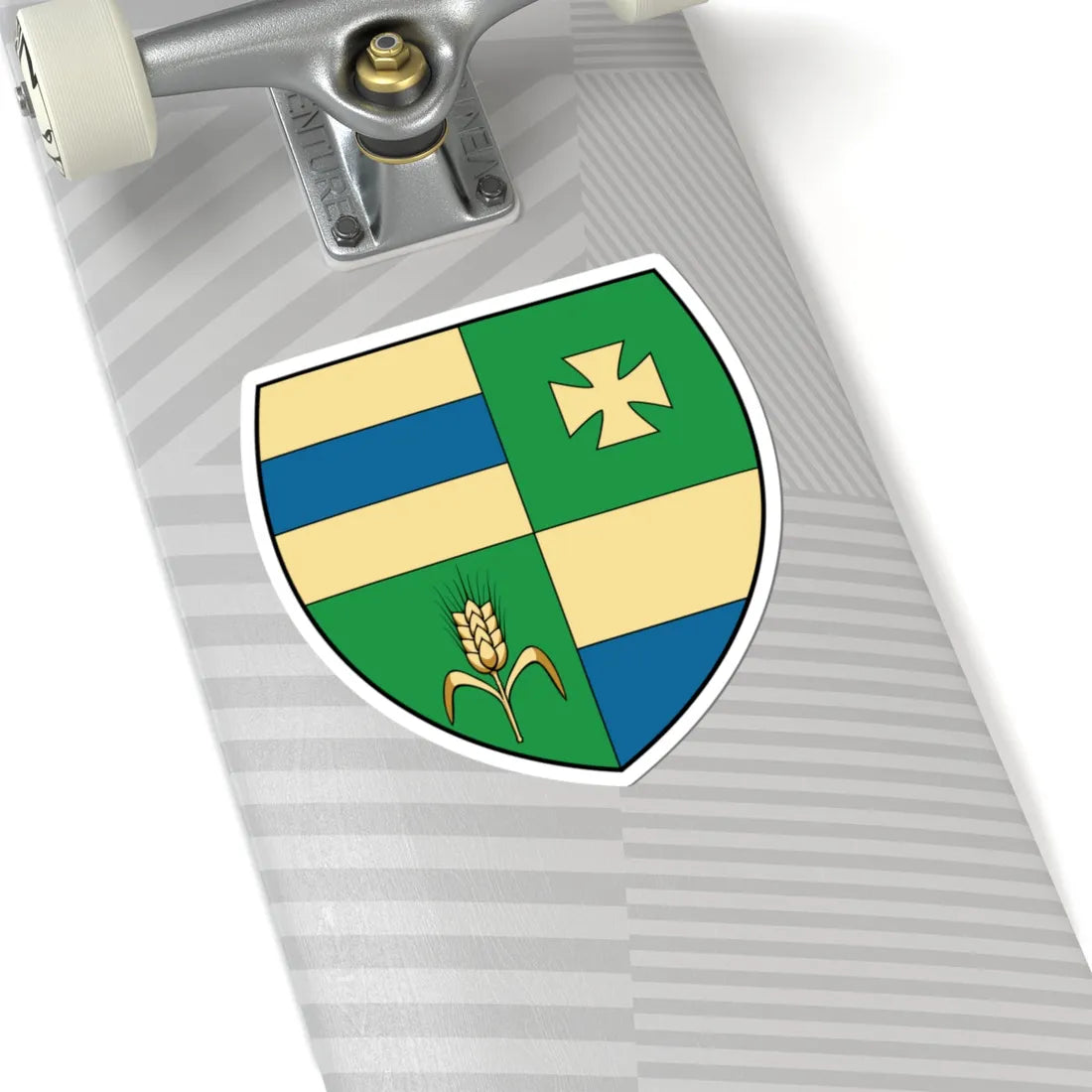 Coa Hungary Town Bolhó (Hungary) (Coat of Arms) STICKER Vinyl Kiss-Cut Decal - The Sticker Space