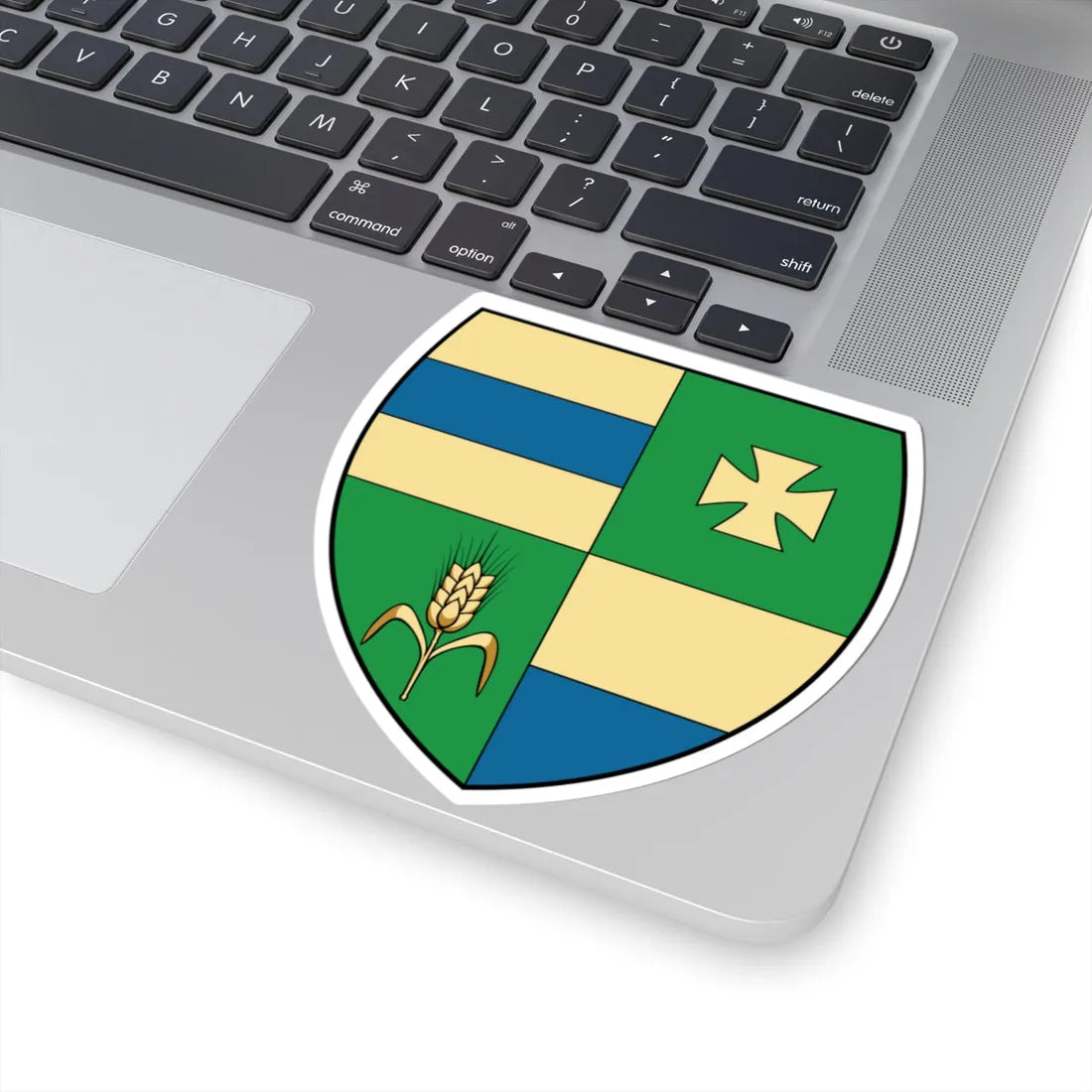 Coa Hungary Town Bolhó (Hungary) (Coat of Arms) STICKER Vinyl Kiss-Cut Decal - The Sticker Space