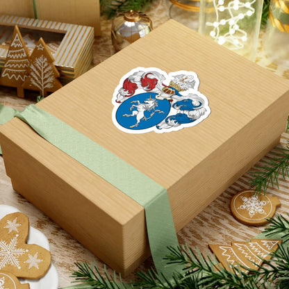 Coa Hungary Town Borsodbota (Hungary) (Coat of Arms) STICKER Vinyl Kiss-Cut Decal - The Sticker Space