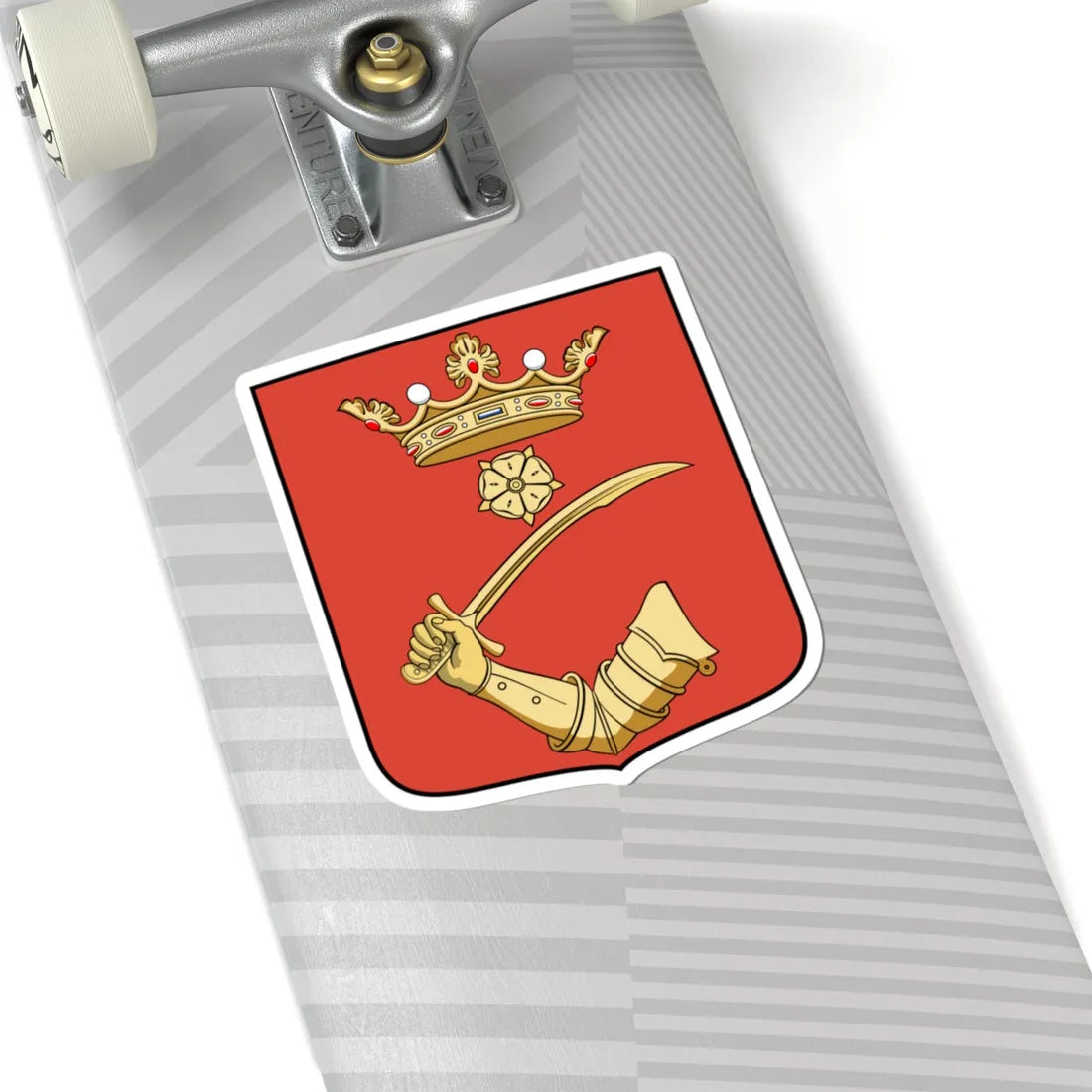Coa Hungary Town Bozzai (Hungary) (Coat of Arms) STICKER Vinyl Kiss-Cut Decal - The Sticker Space