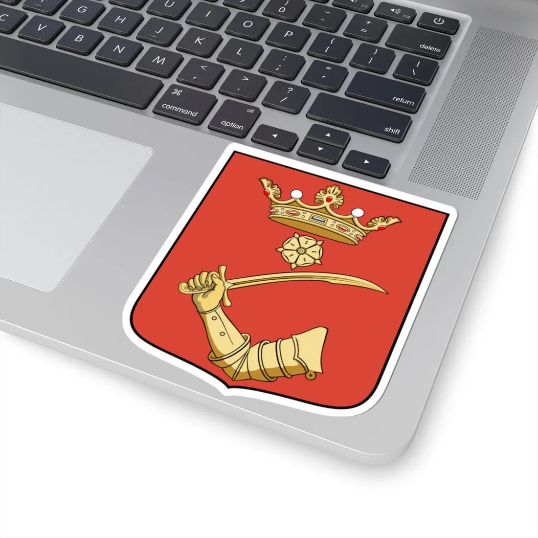 Coa Hungary Town Bozzai (Hungary) (Coat of Arms) STICKER Vinyl Kiss-Cut Decal - The Sticker Space