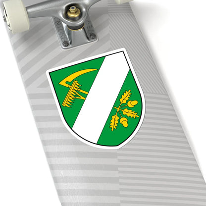 Coa Hungary Town Bürüs (Hungary) (Coat of Arms) STICKER Vinyl Kiss-Cut Decal - The Sticker Space