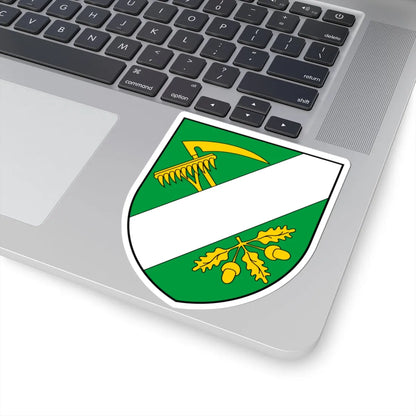 Coa Hungary Town Bürüs (Hungary) (Coat of Arms) STICKER Vinyl Kiss-Cut Decal - The Sticker Space