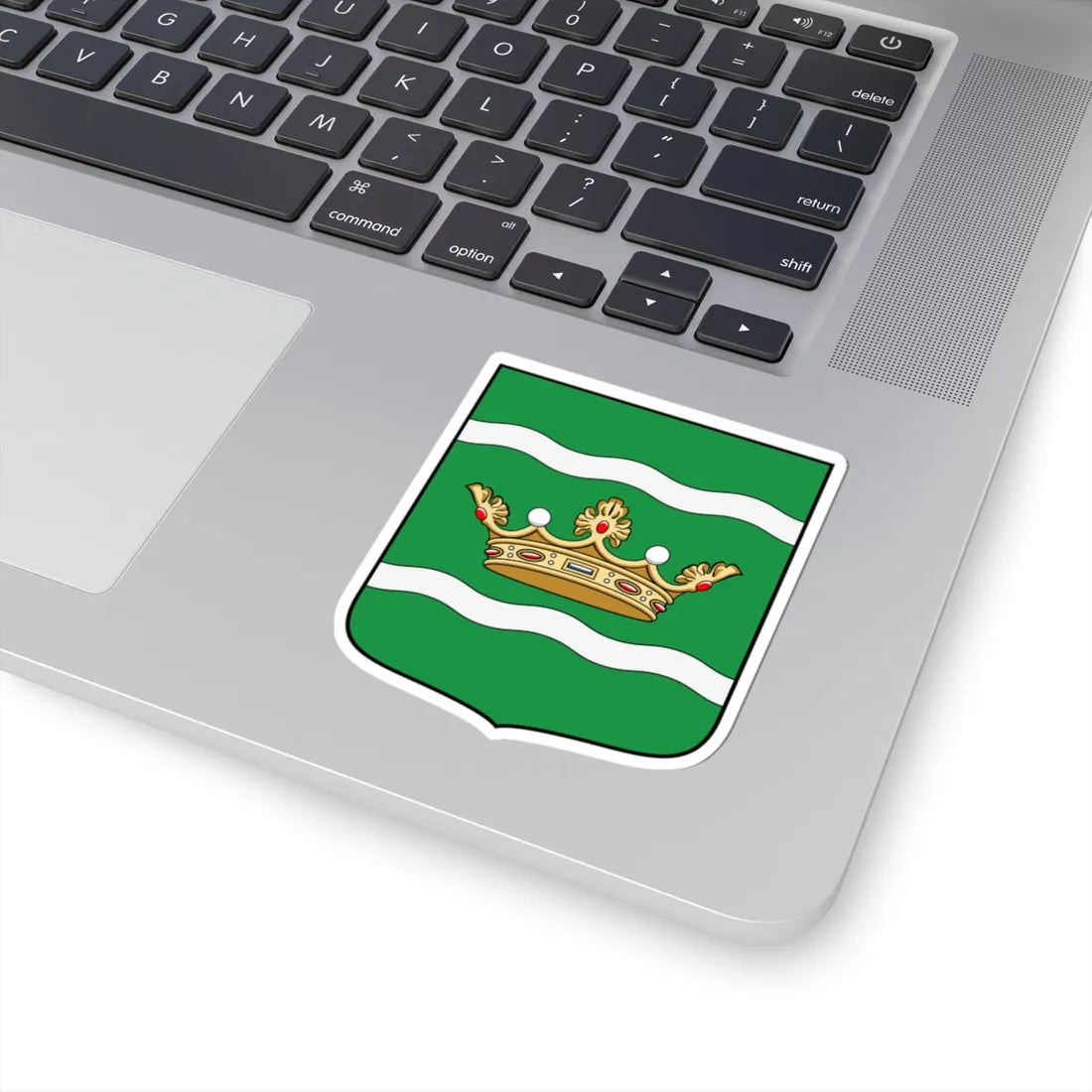 Coa Hungary Town Budapest 16th (Hungary) (Coat of Arms) STICKER Vinyl Kiss-Cut Decal - The Sticker Space
