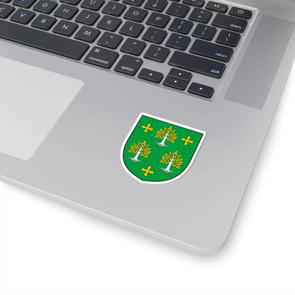 Coa Hungary Town Budapest 2nd (Hungary) (Coat of Arms) STICKER Vinyl Kiss-Cut Decal - The Sticker Space