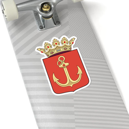 Coa Hungary Town Budapest 4th (Hungary) (Coat of Arms) STICKER Vinyl Kiss-Cut Decal - The Sticker Space