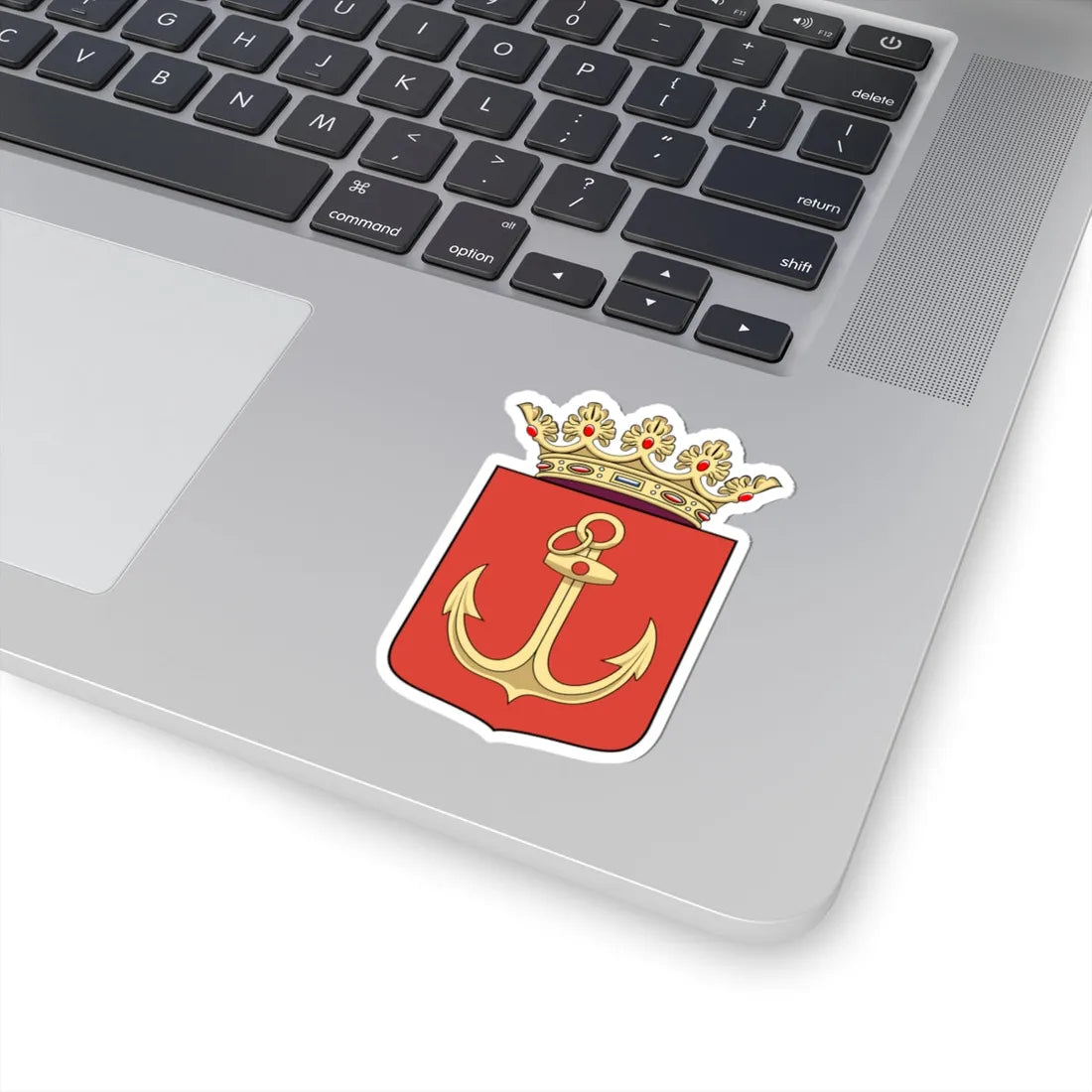 Coa Hungary Town Budapest 4th (Hungary) (Coat of Arms) STICKER Vinyl Kiss-Cut Decal - The Sticker Space