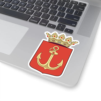 Coa Hungary Town Budapest 4th (Hungary) (Coat of Arms) STICKER Vinyl Kiss-Cut Decal - The Sticker Space