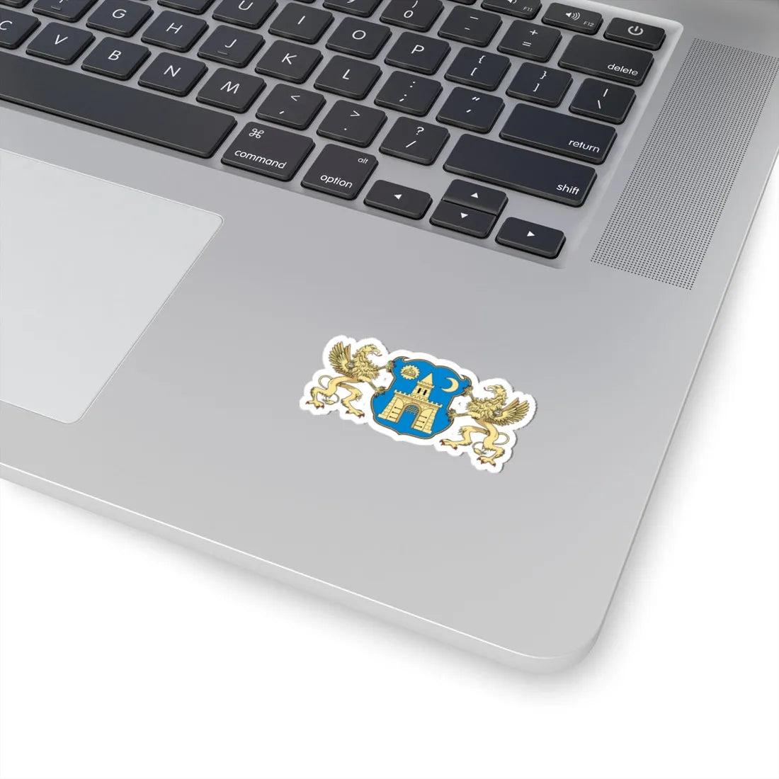 Coa Hungary Town Budapest 5th big (Hungary) (Coat of Arms) STICKER Vinyl Kiss-Cut Decal - The Sticker Space