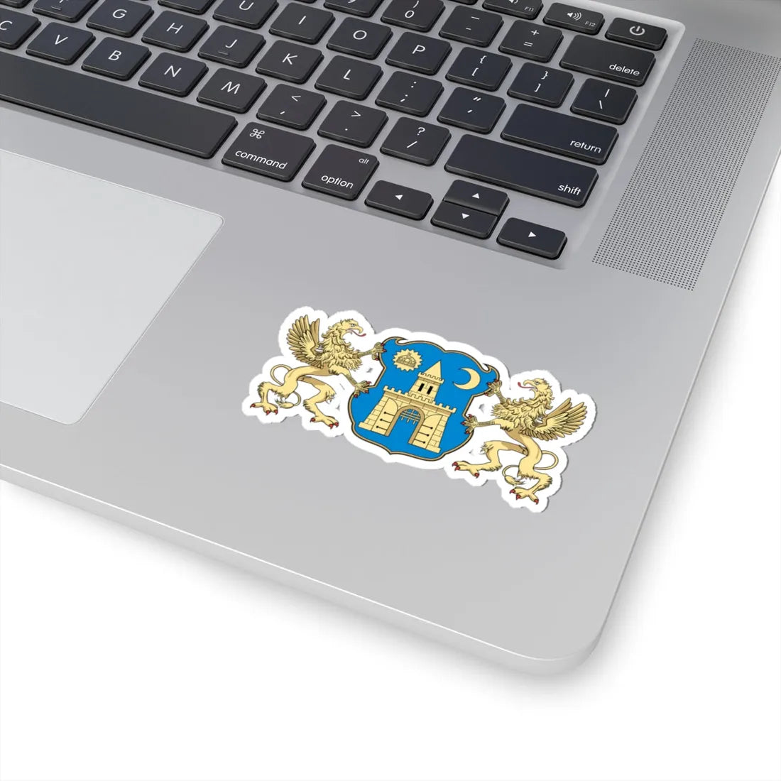 Coa Hungary Town Budapest 5th big (Hungary) (Coat of Arms) STICKER Vinyl Kiss-Cut Decal - The Sticker Space