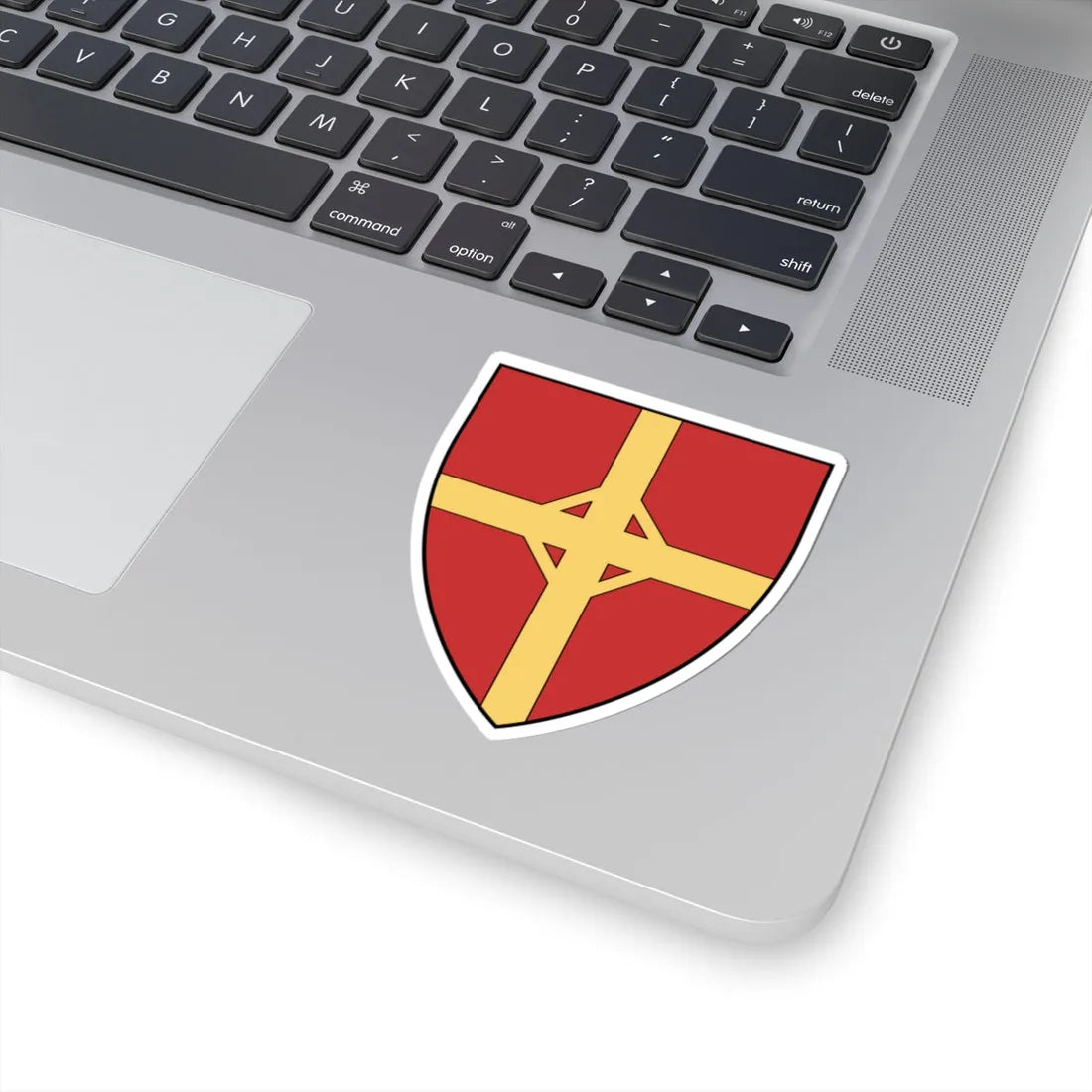 Coa Hungary Town Budapest 6th (Hungary) (Coat of Arms) STICKER Vinyl Kiss-Cut Decal - The Sticker Space