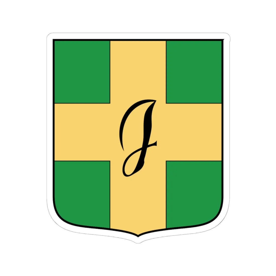 Coa Hungary Town Budapest 8th 1996-2012 (Hungary) (Coat of Arms) STICKER Vinyl Kiss-Cut Decal 6 Inch White - The Sticker Space