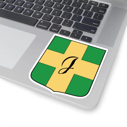 Coa Hungary Town Budapest 8th 1996-2012 (Hungary) (Coat of Arms) STICKER Vinyl Kiss-Cut Decal - The Sticker Space