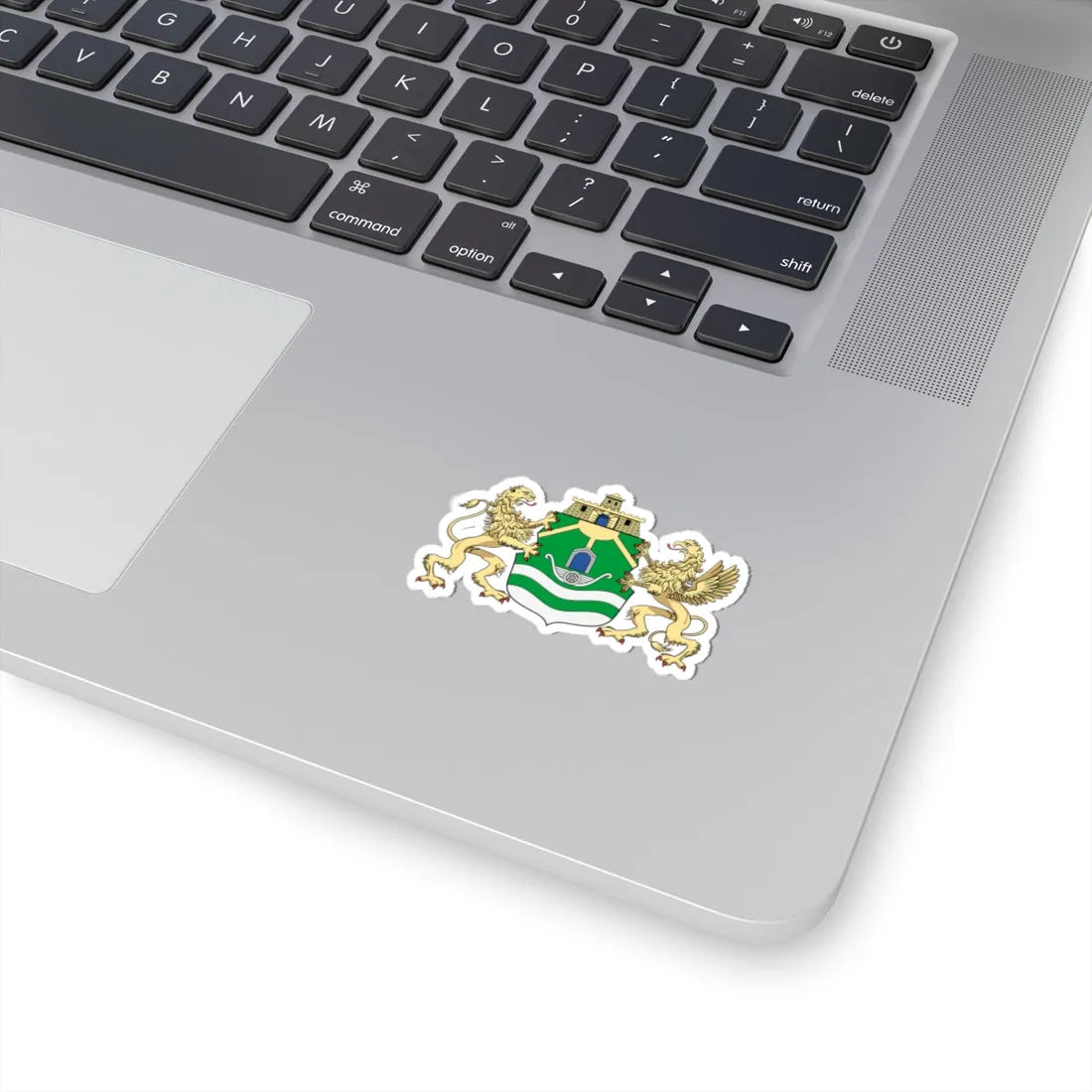 Coa Hungary Town Budapest 9th big (Hungary) (Coat of Arms) STICKER Vinyl Kiss-Cut Decal - The Sticker Space