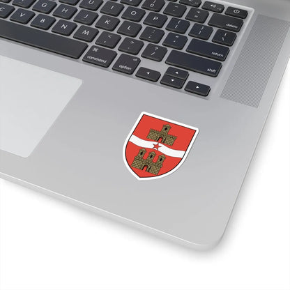 Coa Hungary Town Budapest History (Hungary) (Coat of Arms) STICKER Vinyl Kiss-Cut Decal - The Sticker Space