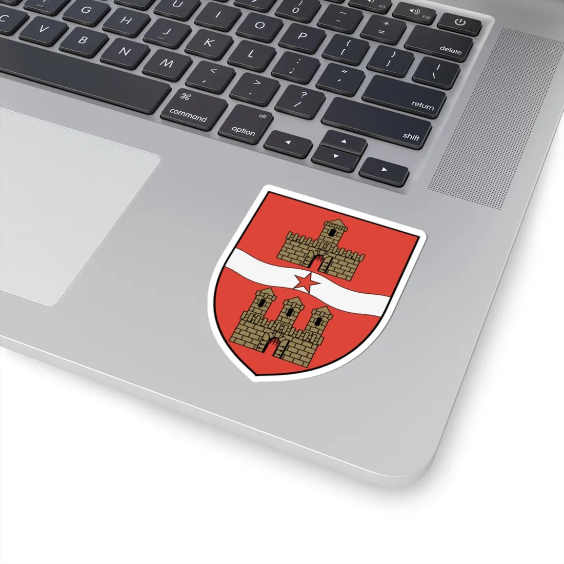 Coa Hungary Town Budapest History (Hungary) (Coat of Arms) STICKER Vinyl Kiss-Cut Decal - The Sticker Space