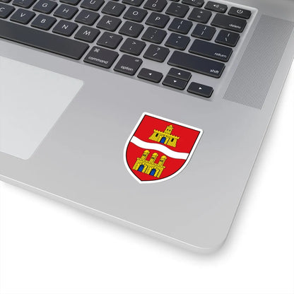 Coa Hungary Town Budapest (Hungary) (Coat of Arms) STICKER Vinyl Kiss-Cut Decal - The Sticker Space