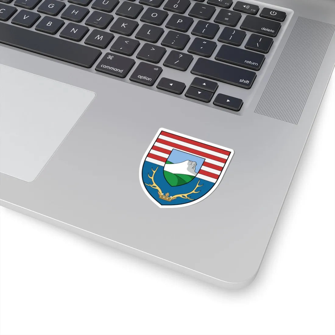 Coa Hungary Town Budaörs (Hungary) (Coat of Arms) STICKER Vinyl Kiss-Cut Decal - The Sticker Space