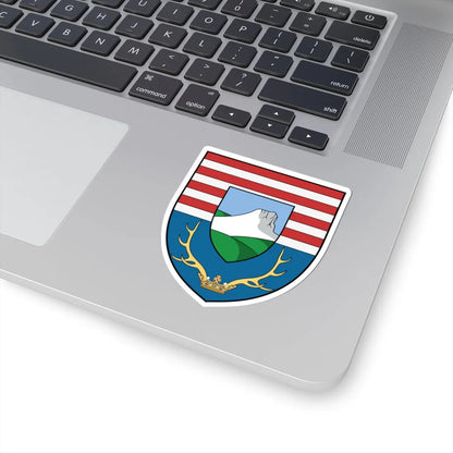 Coa Hungary Town Budaörs (Hungary) (Coat of Arms) STICKER Vinyl Kiss-Cut Decal - The Sticker Space