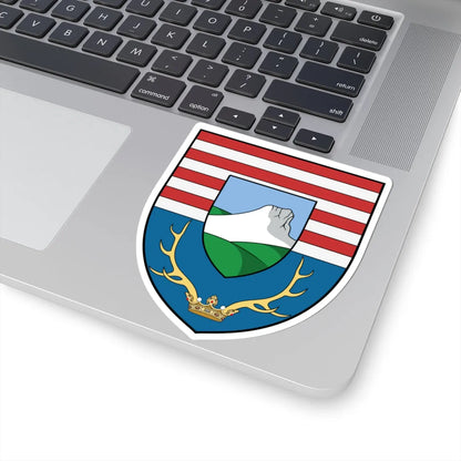 Coa Hungary Town Budaörs (Hungary) (Coat of Arms) STICKER Vinyl Kiss-Cut Decal - The Sticker Space