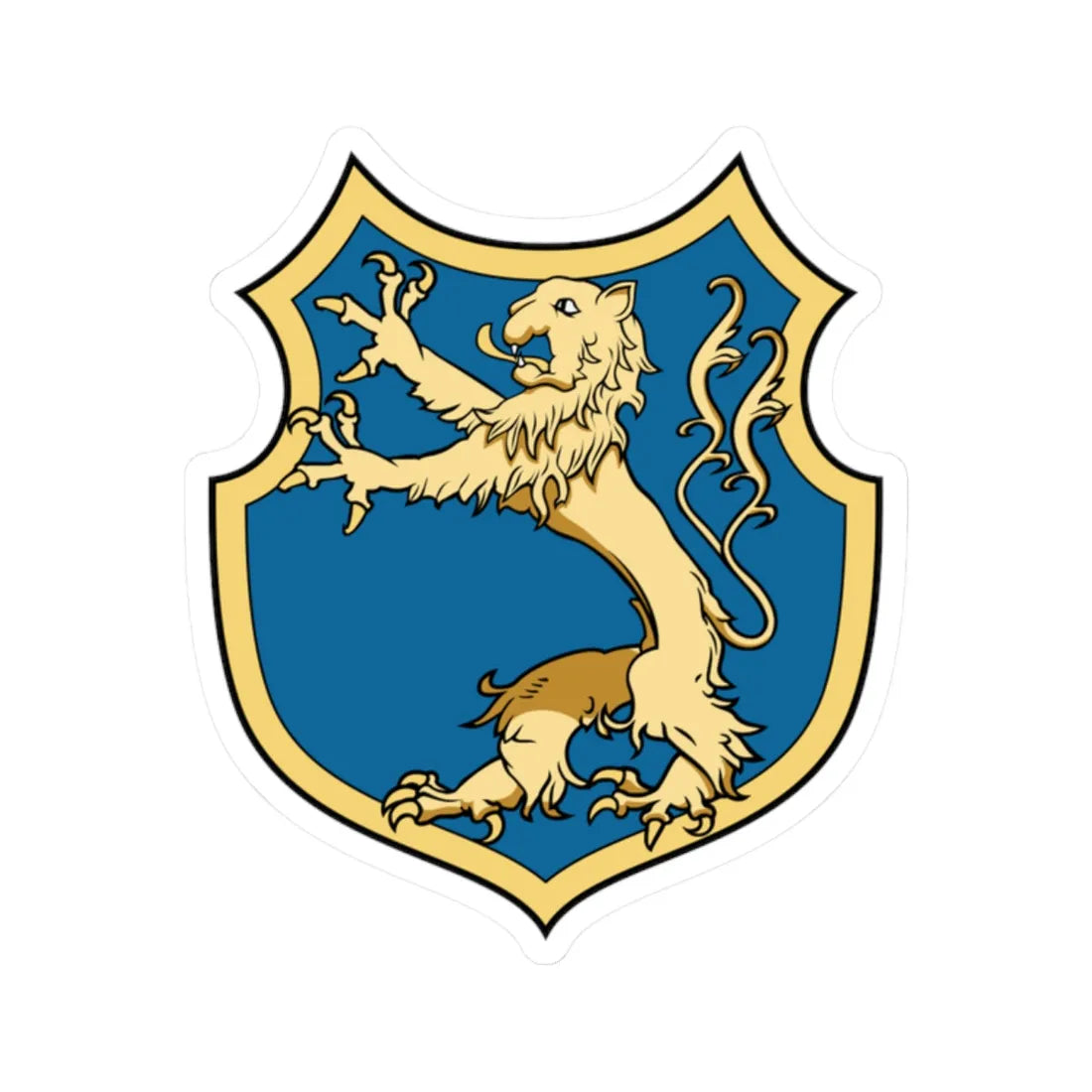 Coa Hungary Town Cegléd (Hungary) (Coat of Arms) STICKER Vinyl Kiss-Cut Decal 2 Inch White - The Sticker Space