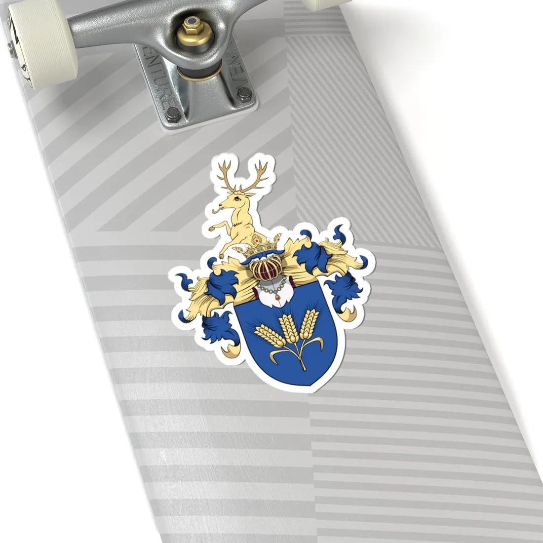 Coa Hungary Town Csebény big (Hungary) (Coat of Arms) STICKER Vinyl Kiss-Cut Decal - The Sticker Space