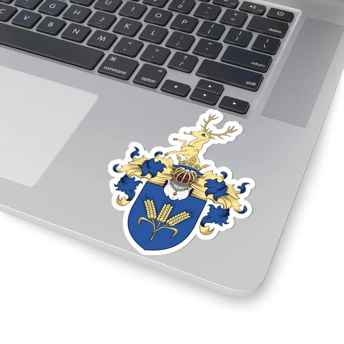 Coa Hungary Town Csebény big (Hungary) (Coat of Arms) STICKER Vinyl Kiss-Cut Decal - The Sticker Space