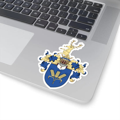 Coa Hungary Town Csebény big (Hungary) (Coat of Arms) STICKER Vinyl Kiss-Cut Decal - The Sticker Space
