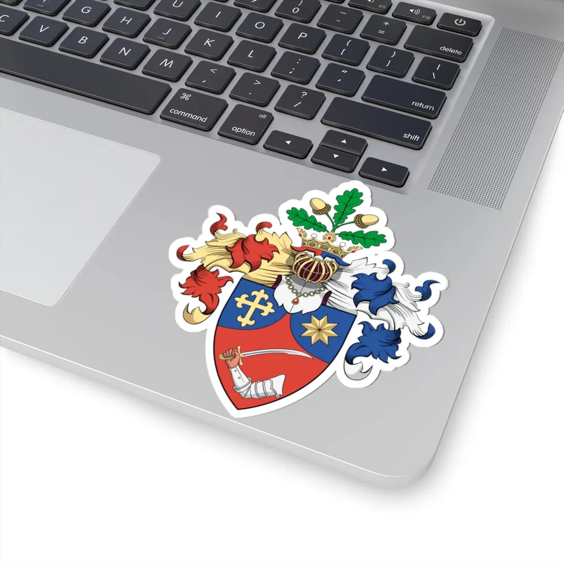 Coa Hungary Town Csertő big (Hungary) (Coat of Arms) STICKER Vinyl Kiss-Cut Decal - The Sticker Space