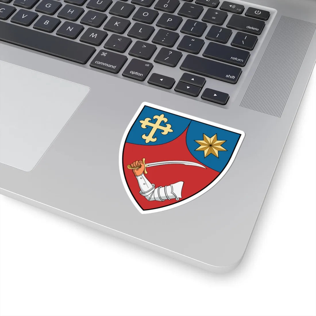 Coa Hungary Town Csertő (Hungary) (Coat of Arms) STICKER Vinyl Kiss-Cut Decal - The Sticker Space