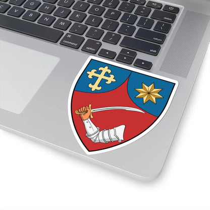Coa Hungary Town Csertő (Hungary) (Coat of Arms) STICKER Vinyl Kiss-Cut Decal - The Sticker Space