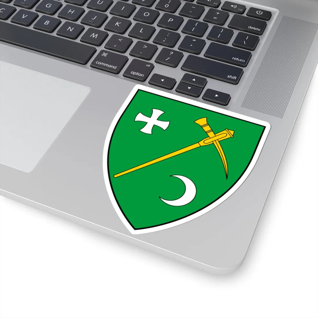 Coa Hungary Town Csákány (Hungary) (Coat of Arms) STICKER Vinyl Kiss-Cut Decal - The Sticker Space