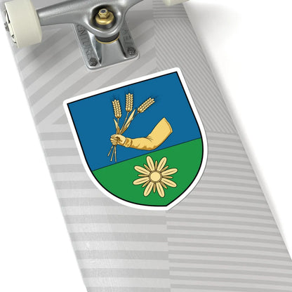 Coa Hungary Town Csorvás (Hungary) (Coat of Arms) STICKER Vinyl Kiss-Cut Decal - The Sticker Space