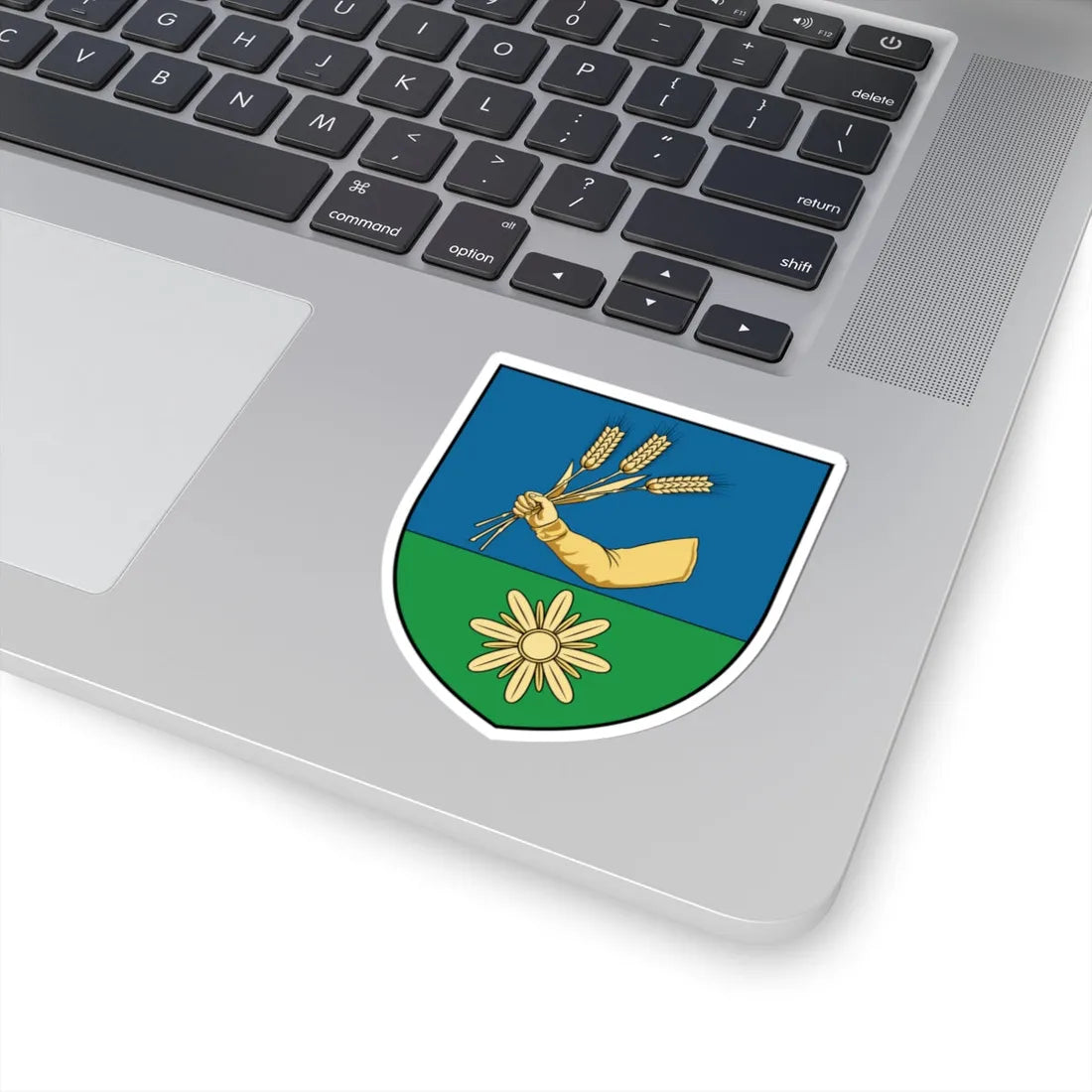 Coa Hungary Town Csorvás (Hungary) (Coat of Arms) STICKER Vinyl Kiss-Cut Decal - The Sticker Space