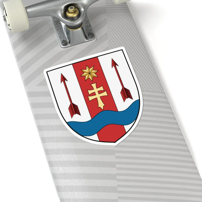 Coa Hungary Town Csép (Hungary) (Coat of Arms) STICKER Vinyl Kiss-Cut Decal - The Sticker Space