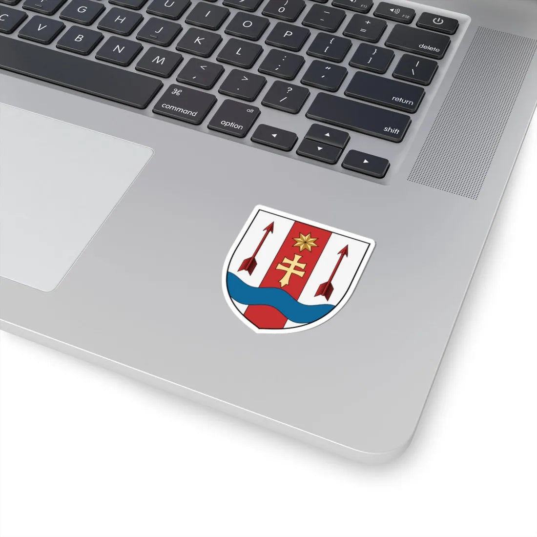 Coa Hungary Town Csép (Hungary) (Coat of Arms) STICKER Vinyl Kiss-Cut Decal - The Sticker Space