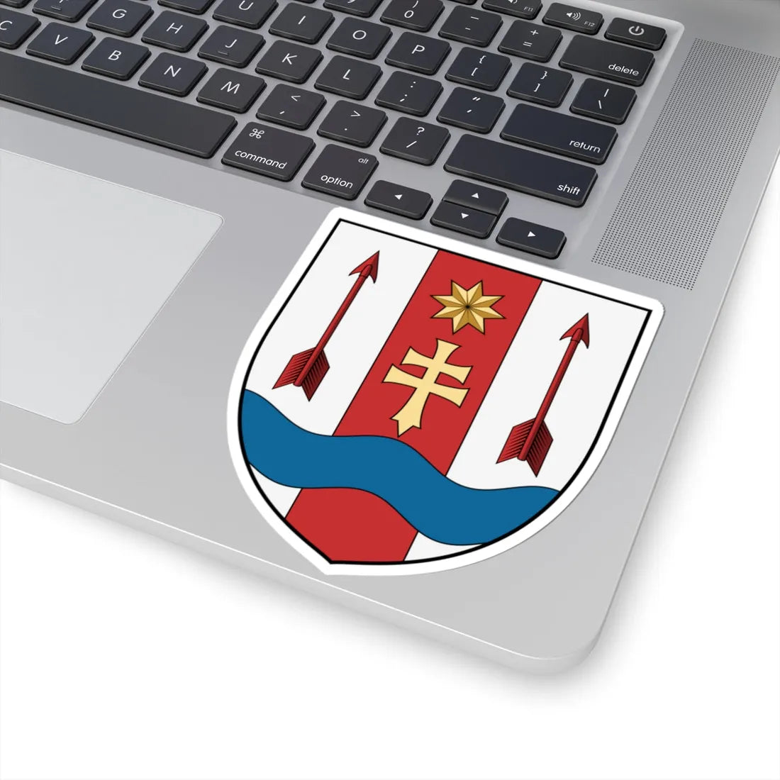 Coa Hungary Town Csép (Hungary) (Coat of Arms) STICKER Vinyl Kiss-Cut Decal - The Sticker Space