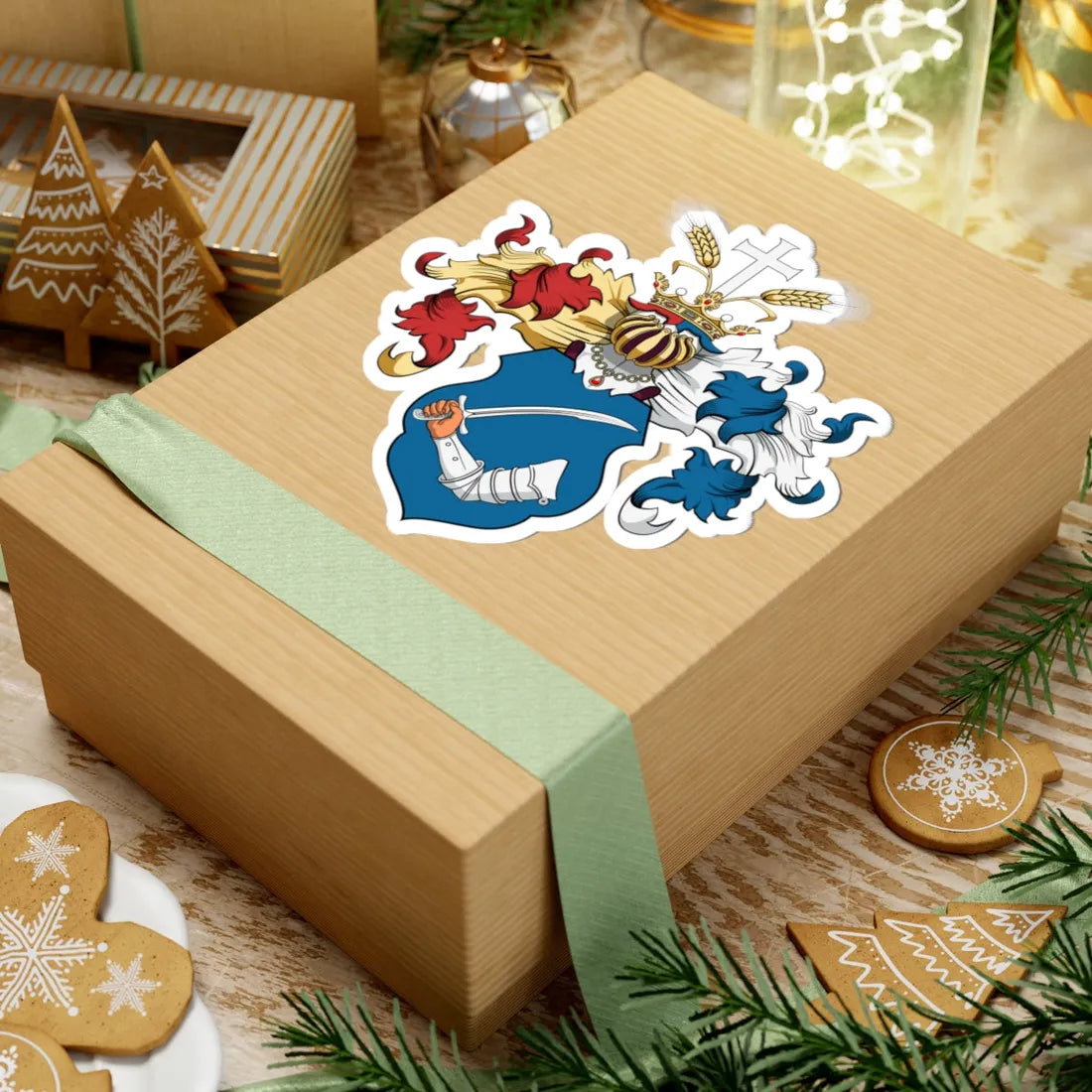 Coa Hungary Town Csépa big (Hungary) (Coat of Arms) STICKER Vinyl Kiss-Cut Decal - The Sticker Space