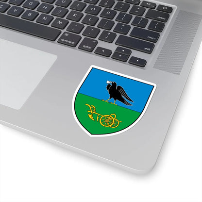 Coa Hungary Town Dabrony (Hungary) (Coat of Arms) STICKER Vinyl Kiss-Cut Decal - The Sticker Space