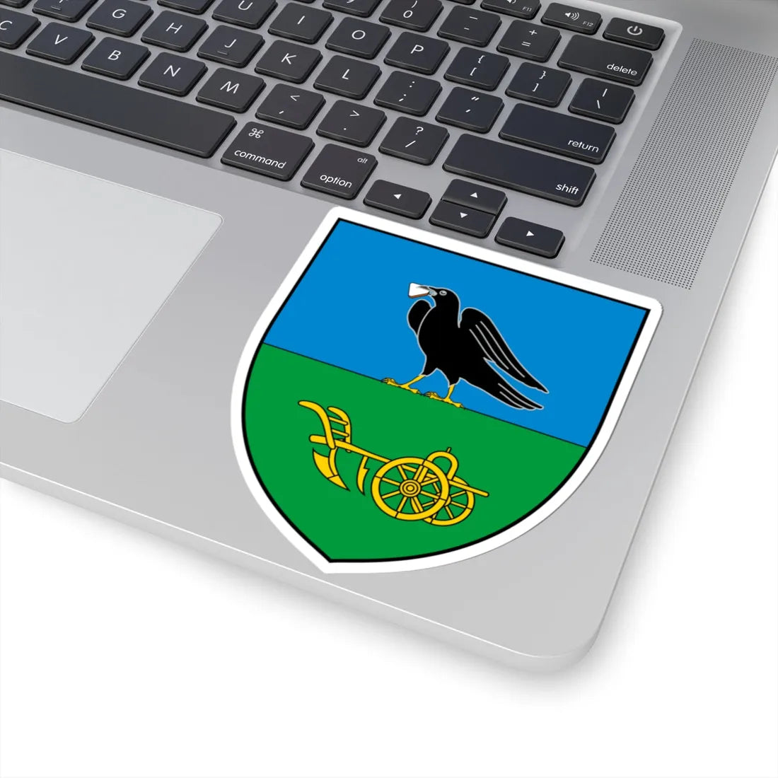 Coa Hungary Town Dabrony (Hungary) (Coat of Arms) STICKER Vinyl Kiss-Cut Decal - The Sticker Space