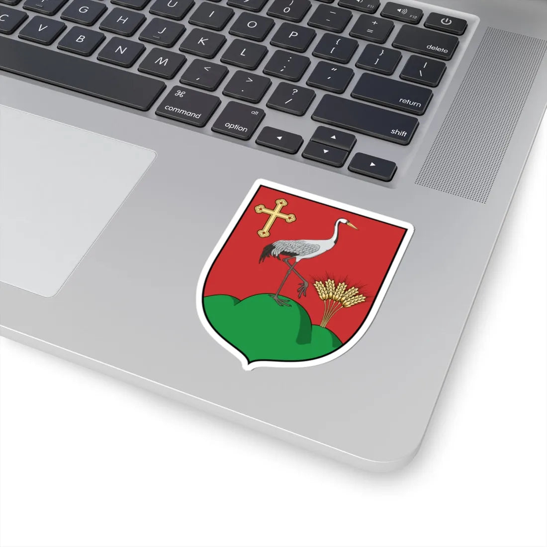 Coa Hungary Town Daruszentmiklós (Hungary) (Coat of Arms) STICKER Vinyl Kiss-Cut Decal - The Sticker Space