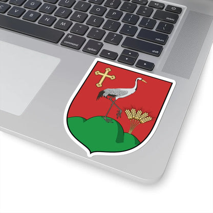 Coa Hungary Town Daruszentmiklós (Hungary) (Coat of Arms) STICKER Vinyl Kiss-Cut Decal - The Sticker Space