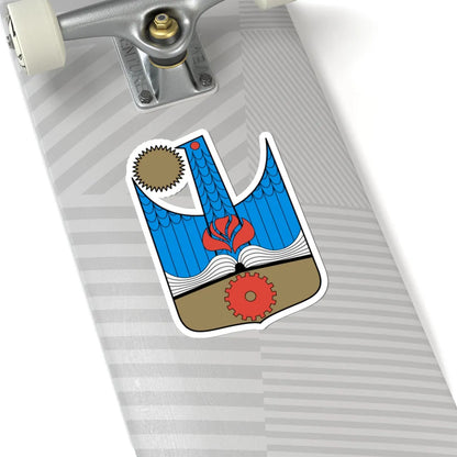 Coa Hungary Town Debrecen History (Hungary) (Coat of Arms) STICKER Vinyl Kiss-Cut Decal - The Sticker Space