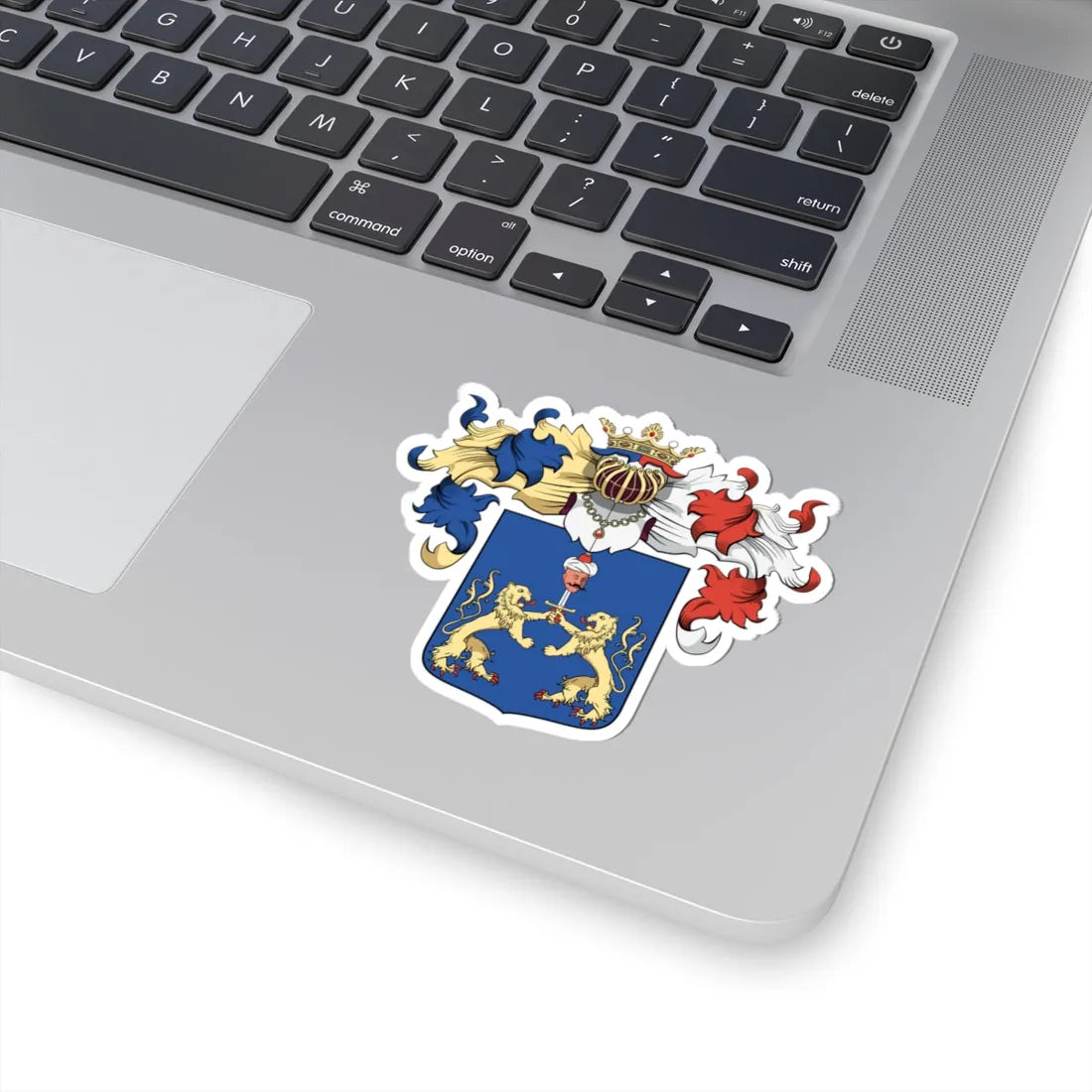 Coa Hungary Town Derecske big (Hungary) (Coat of Arms) STICKER Vinyl Kiss-Cut Decal - The Sticker Space