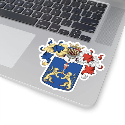 Coa Hungary Town Derecske big (Hungary) (Coat of Arms) STICKER Vinyl Kiss-Cut Decal - The Sticker Space
