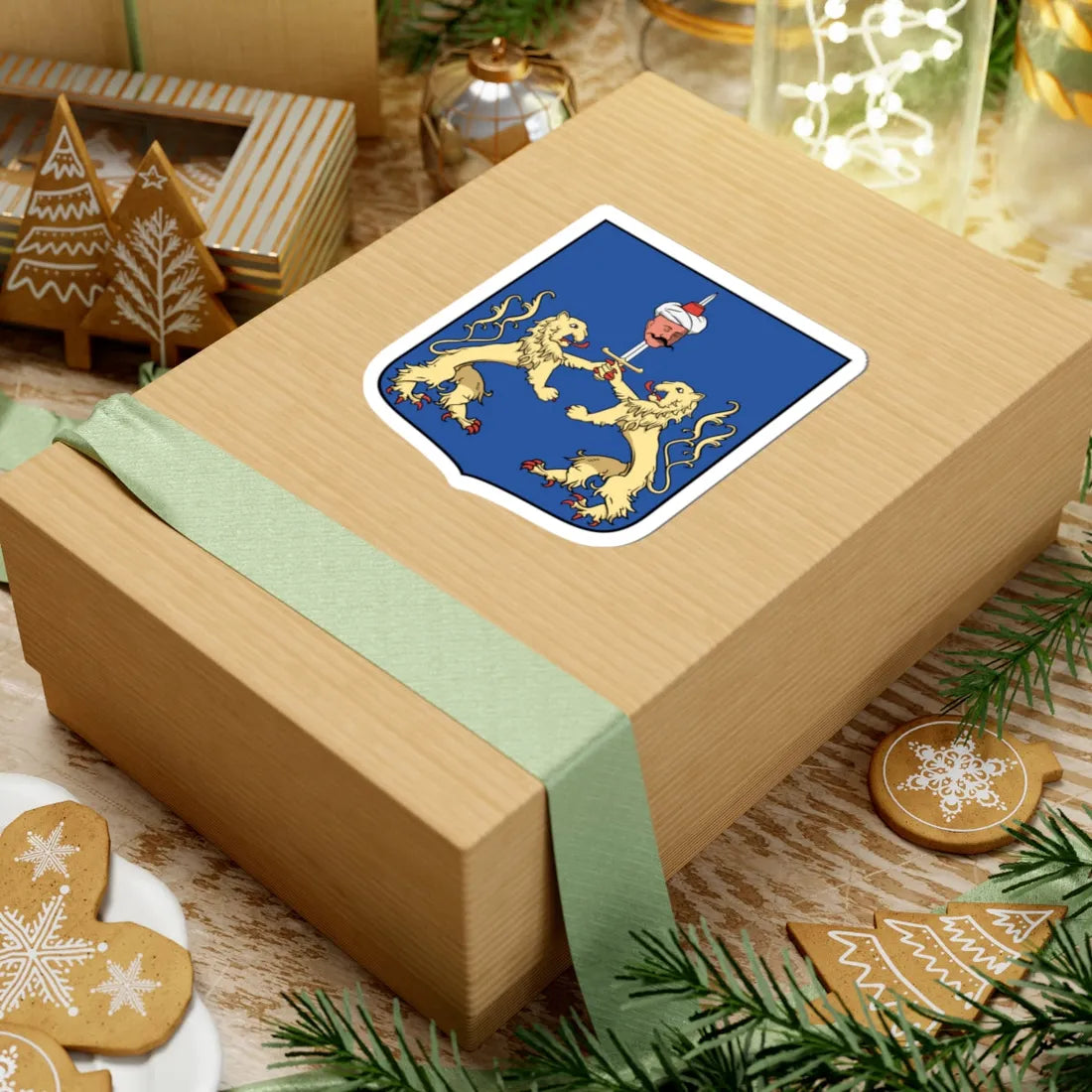 Coa Hungary Town Derecske (Hungary) (Coat of Arms) STICKER Vinyl Kiss-Cut Decal - The Sticker Space