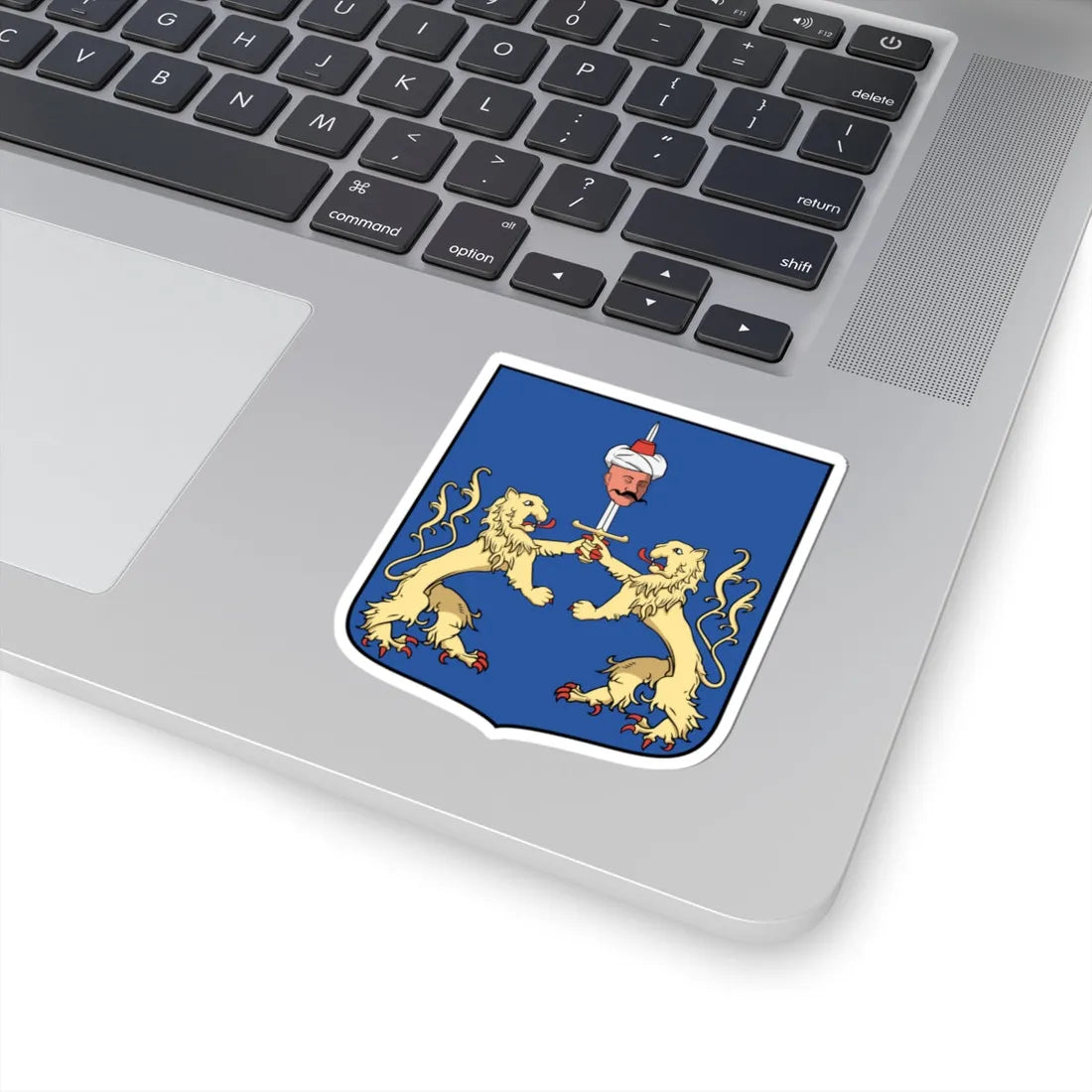 Coa Hungary Town Derecske (Hungary) (Coat of Arms) STICKER Vinyl Kiss-Cut Decal - The Sticker Space