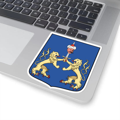 Coa Hungary Town Derecske (Hungary) (Coat of Arms) STICKER Vinyl Kiss-Cut Decal - The Sticker Space