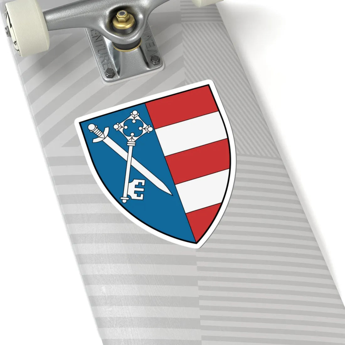 Coa Hungary Town Detek (Hungary) (Coat of Arms) STICKER Vinyl Kiss-Cut Decal - The Sticker Space