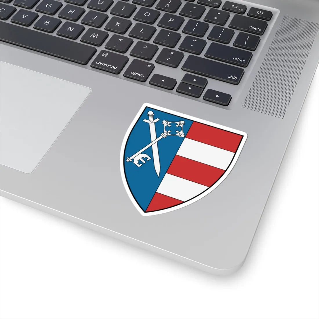 Coa Hungary Town Detek (Hungary) (Coat of Arms) STICKER Vinyl Kiss-Cut Decal - The Sticker Space